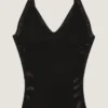 Midi Dress in Openwork Knit Midi Dress in Openwork Knit