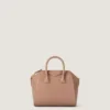 Mini Antigona Bag in Box Leather Mini Antigona Bag in Box Leather