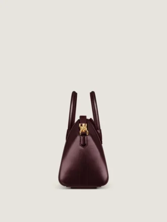 Mini Antigona Bag in Box Leather