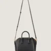 Mini Antigona Bag in Box Leather with Studs Detail Mini Antigona Bag in Box Leather with Studs Detail
