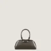 Mini Antigona East-West Bag in Mirror Effect Leather Mini Antigona East-West Bag in Mirror Effect Leather