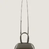 Mini Antigona East-West Bag in Mirror Effect Leather Mini Antigona East-West Bag in Mirror Effect Leather
