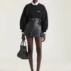 Sweatshirt in Fleece with Givenchy Stamp Print Sweatshirt in Fleece with Givenchy Stamp Print