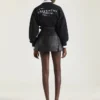 Sweatshirt in Fleece with Givenchy Stamp Print Sweatshirt in Fleece with Givenchy Stamp Print