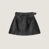 Mini Biker Skirt in Nappa Leather Mini Biker Skirt in Nappa Leather