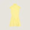 Mini Dress with Flared Skirt in Wool Viscose Mini Dress with Flared Skirt in Wool Viscose