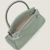 Mini Pinch Bag in Grained Leather Mini Pinch Bag in Grained Leather