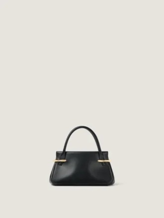 Mini Pinch Bag in Leather