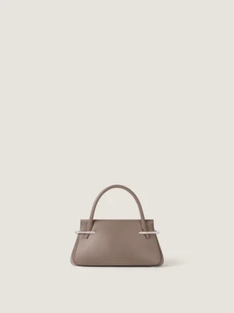 Mini Pinch Bag in Leather