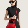 Mini Pinch Bag in Leather Mini Pinch Bag in Leather