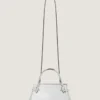 Mini Pinch Bag in Mirror Effect Leather Mini Pinch Bag in Mirror Effect Leather