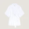 Mini Shirt Dress in Poplin Mini Shirt Dress in Poplin
