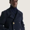 Peacoat in Wool Peacoat in Wool