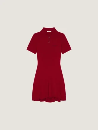 Polo Dress in Wool and Cashmere