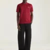 Polo in Cotton with Givenchy Paris Gros Grain Polo in Cotton with Givenchy Paris Gros Grain