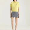Polo Top in Wool and Cashmere