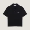 Polo Top in Wool and Cashmere Polo Top in Wool and Cashmere