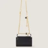 Pout Small Bag in Leather with Lucky Charms Chain Pout Small Bag in Leather with Lucky Charms Chain