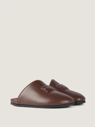 Puffy Mules in Nappa Leather