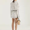 Pyjama Shirt in Silk with Floral Print