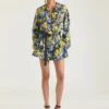 Shorts in Viscose with Floral Print