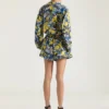 Shorts in Viscose with Floral Print