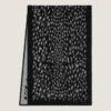 Scarf in Wool Jacquard with Animal Print Scarf in Wool Jacquard with Animal Print