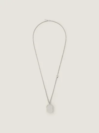 Sculptural Crystal Necklace in Metal and Crystal Sculptural Crystal Necklace in Metal and Crystal