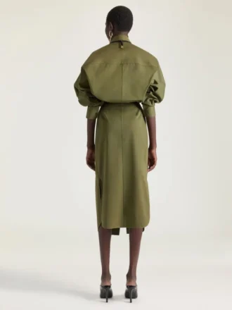 Shirt Dress in Poplin
