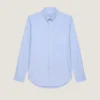 Shirt in Cotton Oxford with Givenchy Paris Embroidery Shirt in Cotton Oxford with Givenchy Paris Embroidery