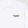 Shirt in Cotton Poplin with Givenchy Stamp Embroidery Shirt in Cotton Poplin with Givenchy Stamp Embroidery
