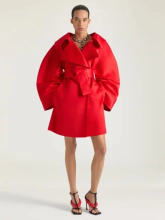 Boudoir Bicolor Heeled Thongs in Nappa Leather