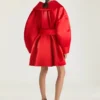 Short Coat in Satin Short Coat in Satin