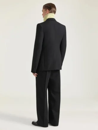 Single-Breasted Fitted Jacket in Wool Single-Breasted Fitted Jacket in Wool