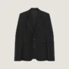Single-Breasted Fitted Jacket in Wool Single-Breasted Fitted Jacket in Wool