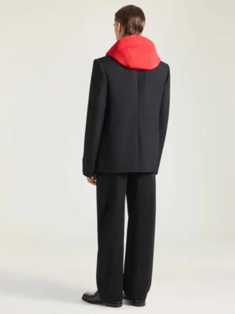 Single-Breasted Regular Jacket in Wool Single-Breasted Regular Jacket in Wool