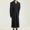 Slashed Coat in Wool Slashed Coat in Wool