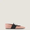Sliced Square Ballerinas in Patent Leather Sliced Square Ballerinas in Patent Leather