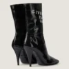 Sliced Square Givenchy Tape Ankle Boots in Leather Sliced Square Givenchy Tape Ankle Boots in Leather