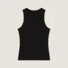 Slim Fit Tank Top in Cotton with Givenchy Paris Print Slim Fit Tank Top in Cotton with Givenchy Paris Print