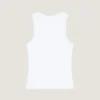 Slim Fit Tank Top in Cotton with Givenchy Paris Print Slim Fit Tank Top in Cotton with Givenchy Paris Print