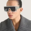 Square Sunglasses in Metal Square Sunglasses in Metal