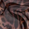 Stole in Silk Chiffon with Leopard Print Stole in Silk Chiffon with Leopard Print