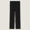 Straight Leg Tailored Trousers in Striped Wool Straight Leg Tailored Trousers in Striped Wool