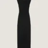 Structured Evening Dress in Wool Structured Evening Dress in Wool