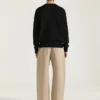 Sweater in Cotton Knit with Givenchy Paris Embroidery Sweater in Cotton Knit with Givenchy Paris Embroidery