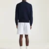 Sweater in Cotton Knit with Givenchy Paris Embroidery Sweater in Cotton Knit with Givenchy Paris Embroidery