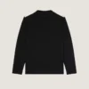 Sweater in Wool with Gros Grain Details Sweater in Wool with Gros Grain Details