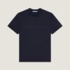 T-Shirt in Cotton and Silk with Givenchy Paris Jacquard T-Shirt in Cotton and Silk with Givenchy Paris Jacquard