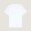 T-Shirt in Cotton and Silk with Givenchy Paris Jacquard T-Shirt in Cotton and Silk with Givenchy Paris Jacquard